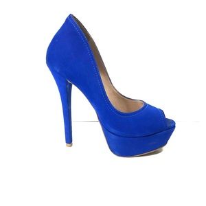 STEVE MADDEN P-JAMES NAVY LEATHE SIZE 7